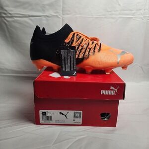 PUMA Future Z 2.3 FG/AG Soccer Cleats Mens 11 Citrus Orange Black